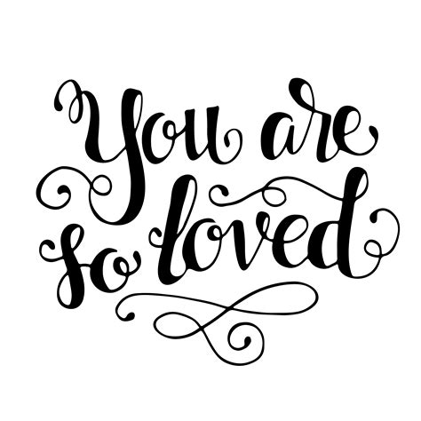 Download Free You Are Loved - SVG, PNG, JPG Cut Files